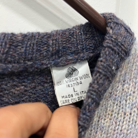 Maglificio Florence geometric pattern vintage‎ style pullover sweater - Picture 5 of 12